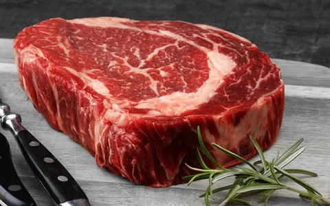 老板不在，煎两块眼肉牛排解解馋